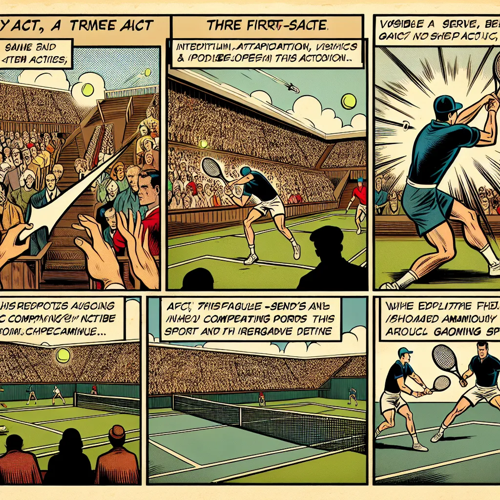 подача с руки в большом теннисе