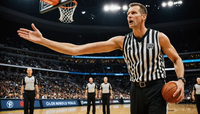 Переменные движения руками вверх-вниз. Жесты судьи в баскетболе: Что означают сигналы арбитра при фолах, нарушениях и