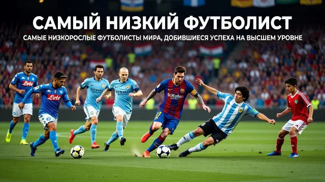 Самый низкий футболист - Самые низкорослые футболисты мира, добившиеся успеха на высшем уровне